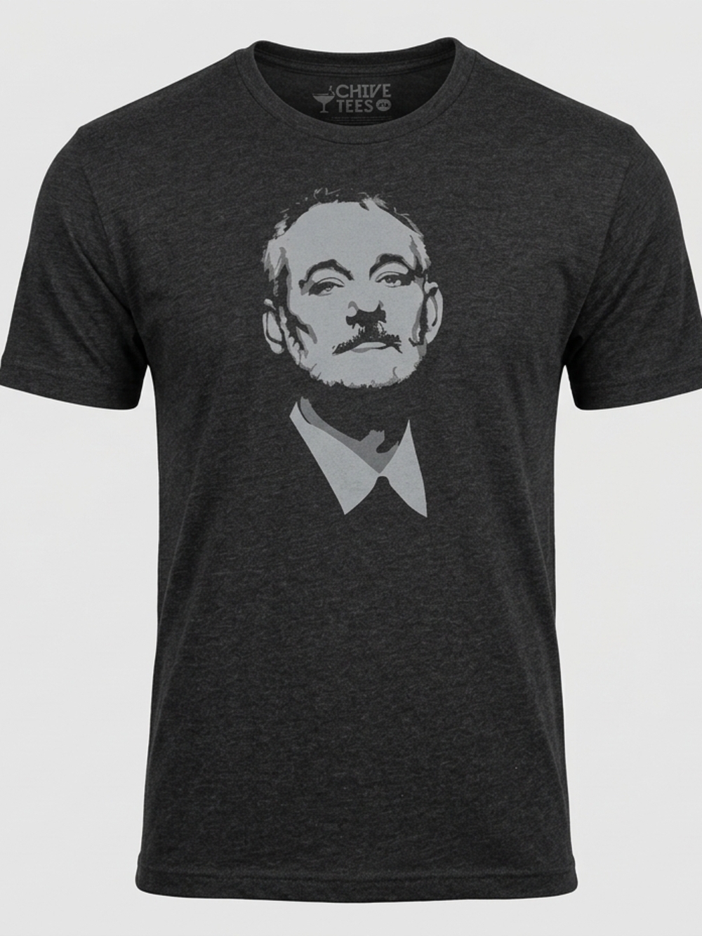 Bill‎ Murray The Chive T Shirt Mens 3XL Gray Charcoal Graphic Tee Chive Tees